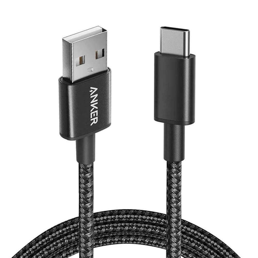 Anker Nylon USB-C to USB-A 2.0 Cable 6FT B2B