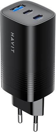 Havit Travel charger UC20EU Black 3 port - Image 4