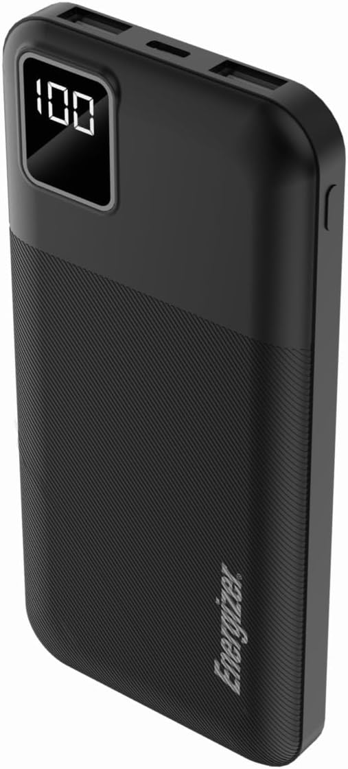 Energizer Power bank 10000mah Dual outputs Black UE10031 - Image 8