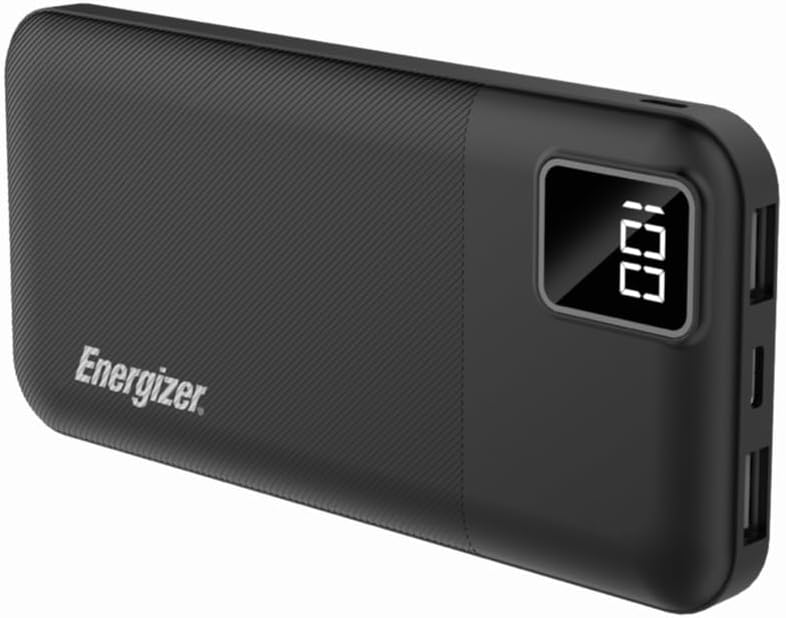 Energizer Power bank 10000mah Dual outputs Black UE10031 - Image 4