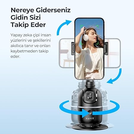 Havit Intelligent 360 Follow-UP Pan tilt ST7609 - Image 4