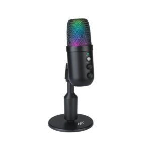 HAVIT GK51 Recording Live Microphone with RGB Lighting