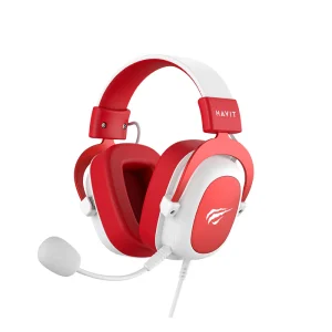 HAVIT H2002d Gaming series-Gaming headphone speaker driver 53mm Red.White