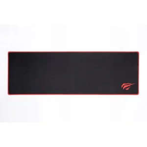 HAVIT HV-MP830 Gaming Mousepad,Premium fine-mesh cloth surface With Anti-slip rubber , 900x300x3mm  - Black