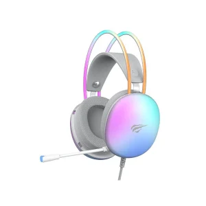 HAVIT Gaming Headphones H2037d RGB 3.5mm White